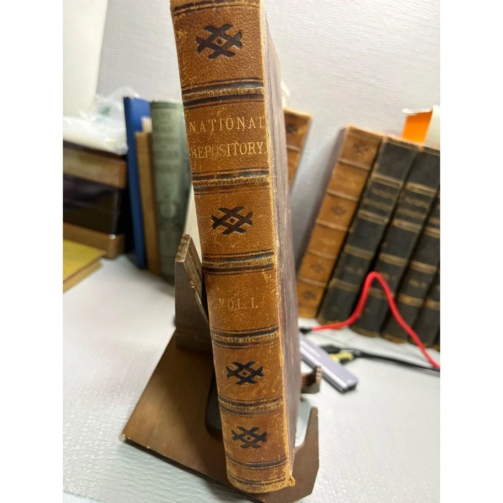National Repository Vol I 1877 General Religious Literature Daniel Curry Antique